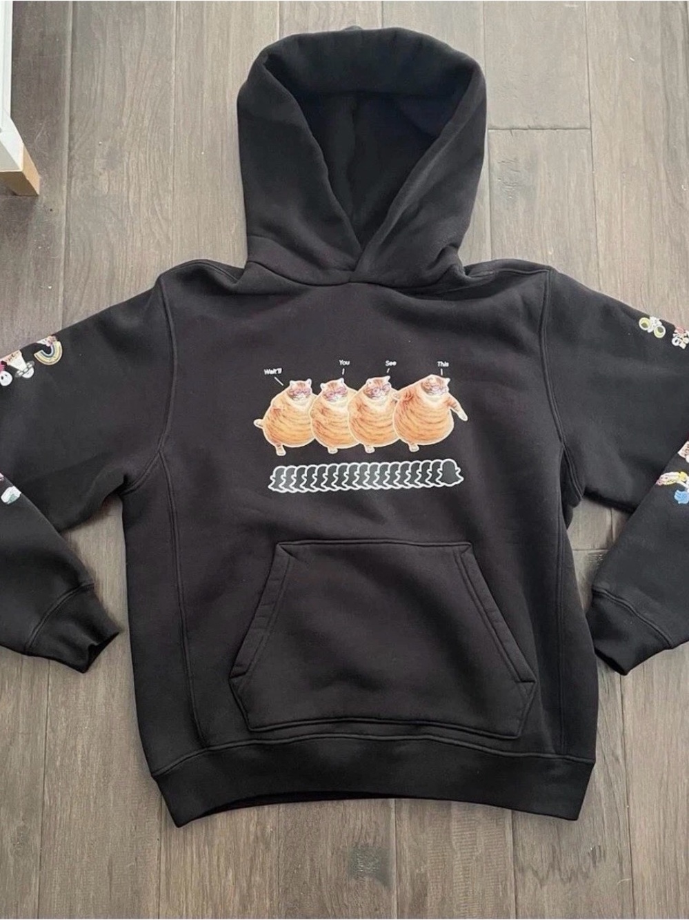 Rare Madhappy X Snapchat Black Hoodie Size l